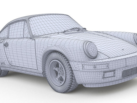 1987 RUF CTR Yellowbird 3D 模型
