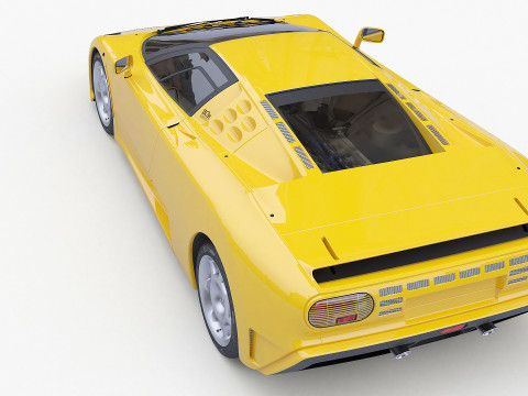 1992 Bugatti EB110 SS Model 3D