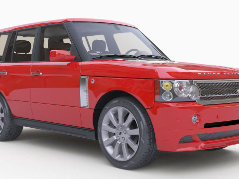 2008 Land Rover Range Rover Supercharged 3D Model