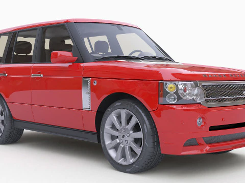 2008 Land Rover Range Rover Supercharged 3D Model