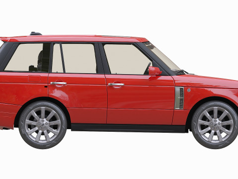 2008 Land Rover Range Rover Supercharged 3D Model