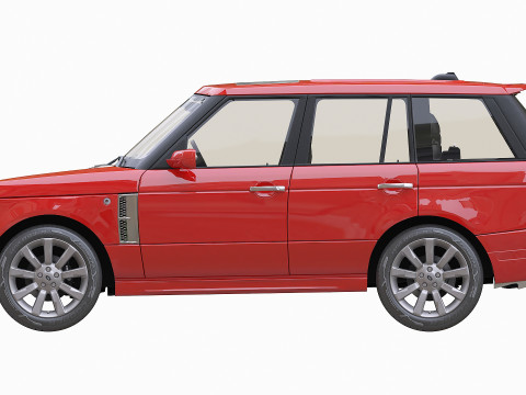 2008 Land Rover Range Rover Supercharged 3D Model