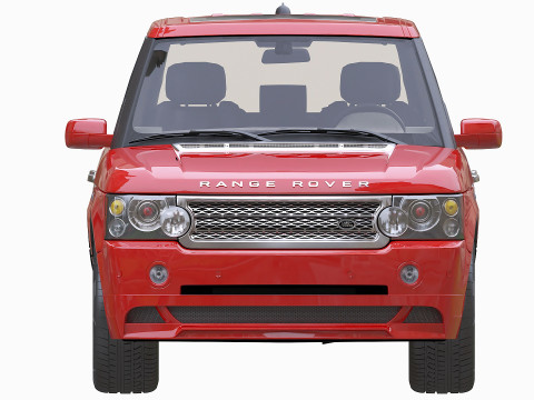 2008 Land Rover Range Rover Supercharged 3D Model