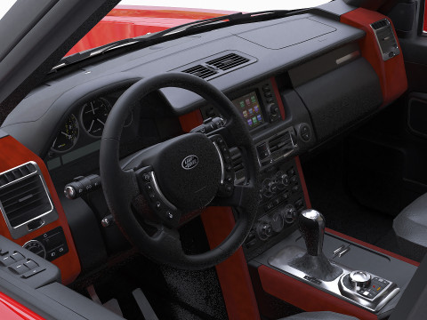 2008 Land Rover Range Rover Supercharged 3D Model
