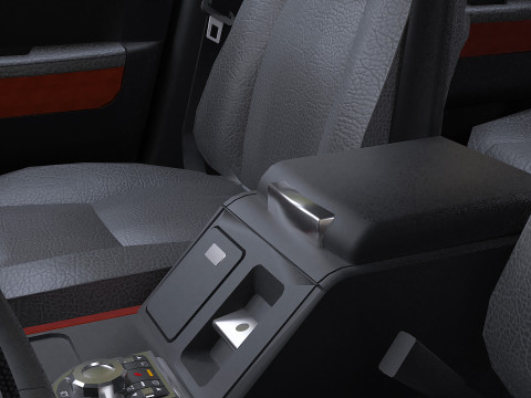 2008 Land Rover Range Rover Supercharged 3D Model