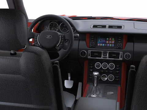 2008 Land Rover Range Rover Supercharged 3D Model