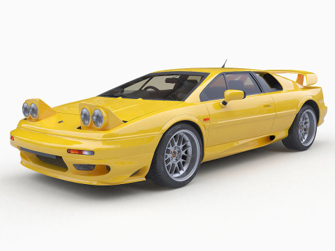2002 Lotus Esprit V8 Modello 3D