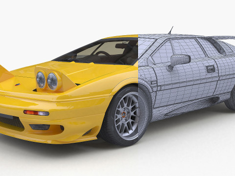 2002Loto Esprit V8 Modello 3D