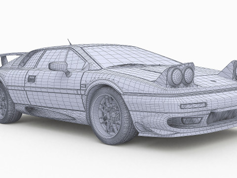 2002Loto Esprit V8 Modello 3D