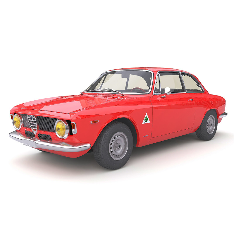 1965 알파 로메오 줄리아 스프린트 GTA 스트라달레 맥스 2011 3D 모델 .c4d .max .obj .3ds .fbx .stl .blend 