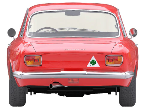 1965 Alfa Romeo Giulia Sprint GTA Stradale Max 2011 3D Model
