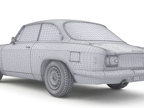 1965 Alfa Romeo Giulia Sprint GTA Stradale Max 2011 3D Model