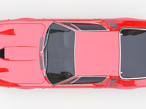 1970 Alfa Romeo Montreal 3D Model