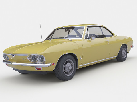 Chevrolet Corvair Monza 1969 Modèle 3D