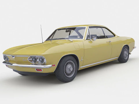 Chevrolet Corvair Monza 1969 Model 3D