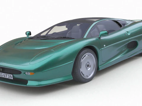 1993 Jaguar XJ220 3D Model
