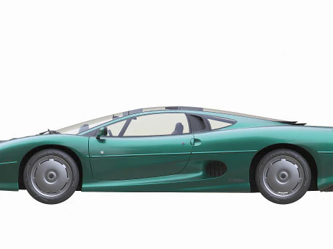 1993 Jaguar XJ220 3D Model