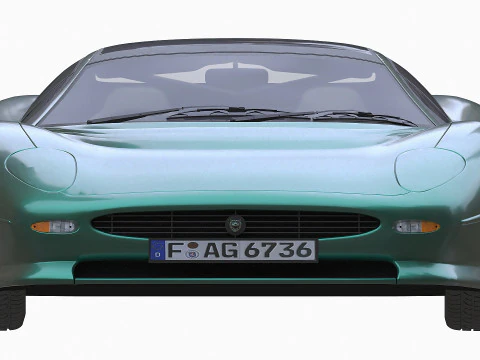 1993 Jaguar XJ220 3D Model
