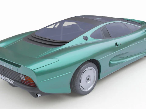 1993 Jaguar XJ220 3D Model
