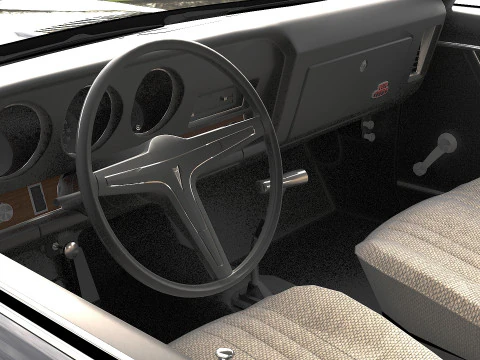 Juez Pontiac GTO 1969 Modelo 3D