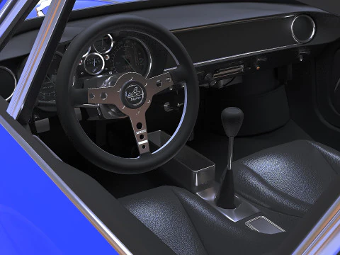 1973 Renault Alpine A110 1600S 3D Model