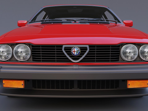 Alfa Roméo GTV-6 1986 Modèle 3D