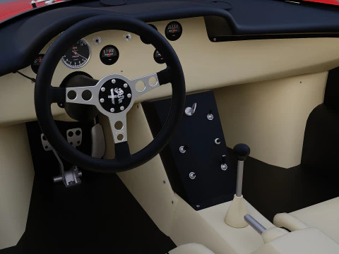 1968 Alfa Romeo 33 Stradale 3D Model