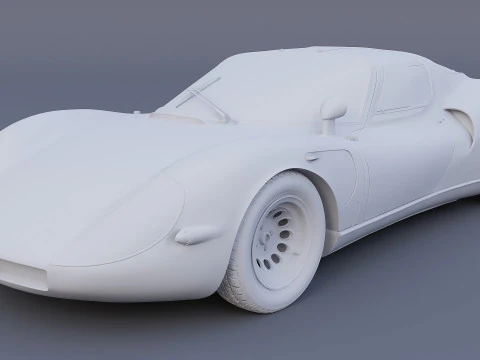 1968 Alfa Romeo 33 Stradale 3D Model