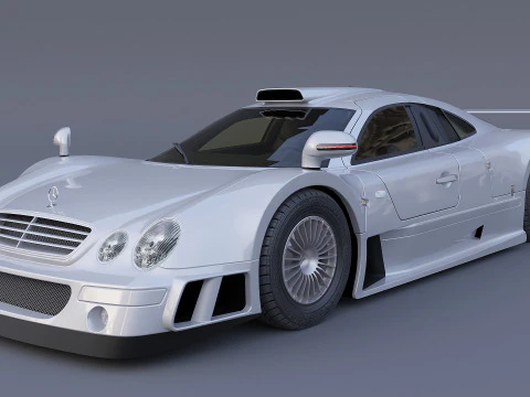 1998 Mercedes-Benz CLK-GTR AMG Modelo 3D