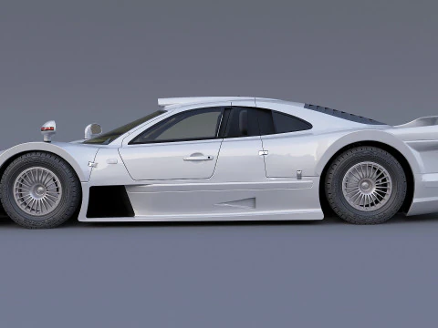 1998 Mercedes-Benz CLK-GTR AMG Modelo 3D