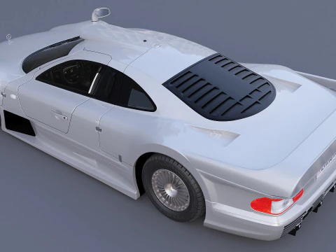 1998 Mercedes-Benz CLK-GTR AMG Modelo 3D