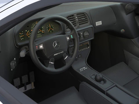 1998 Mercedes-Benz CLK-GTR AMG Modelo 3D