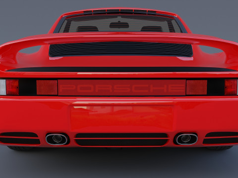Porsche 959 1987 року 3D Модель