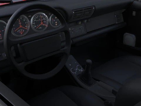 1987 Porsche 959 3D Model