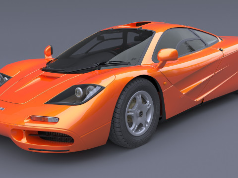 1993 McLaren F1 Modelo 3D