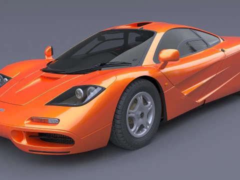 1993 McLaren F1 3D Model