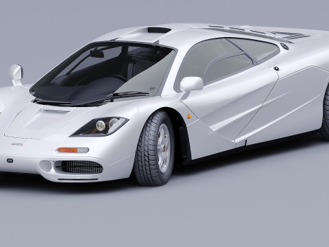 1993 McLaren F1 Modelo 3D