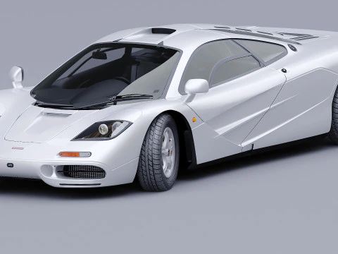 1993 McLaren F1 3D Model
