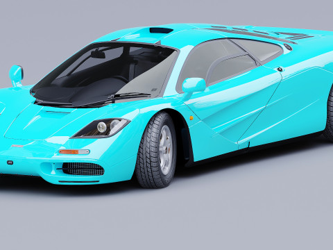 1993 McLaren F1 Modelo 3D