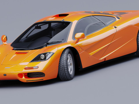 1993 McLaren F1 Modelo 3D