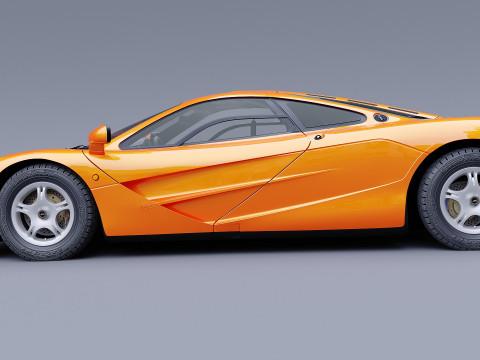 1993 McLaren F1 Modelo 3D