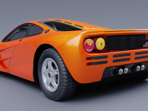 1993 McLaren F1 Modelo 3D