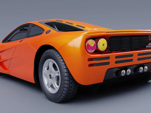 1993 McLaren F1 3D Model