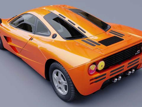 1993 McLaren F1 3D Model