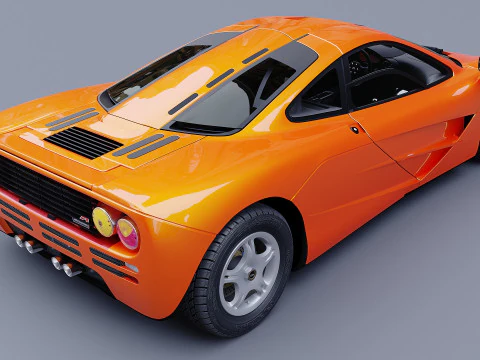 1993 McLaren F1 3D Model