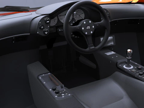 1993 McLaren F1 3D Model