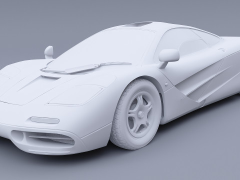 1993 McLaren F1 Modelo 3D