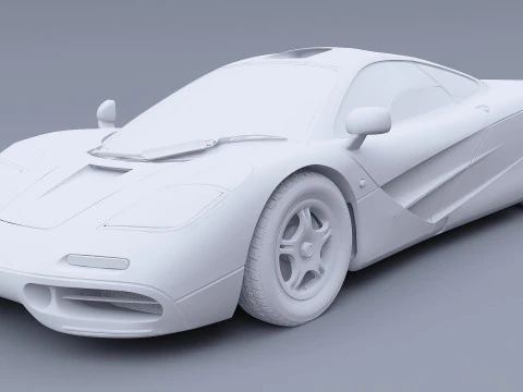 1993 McLaren F1 3D Model