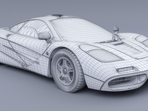 1993 McLaren F1 Modelo 3D
