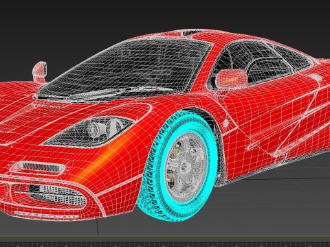 1993 McLaren F1 Modelo 3D